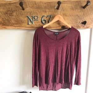 TopShop long sleeve top